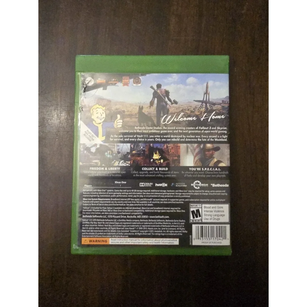 Fallout 4 (Xbox One, 2015)